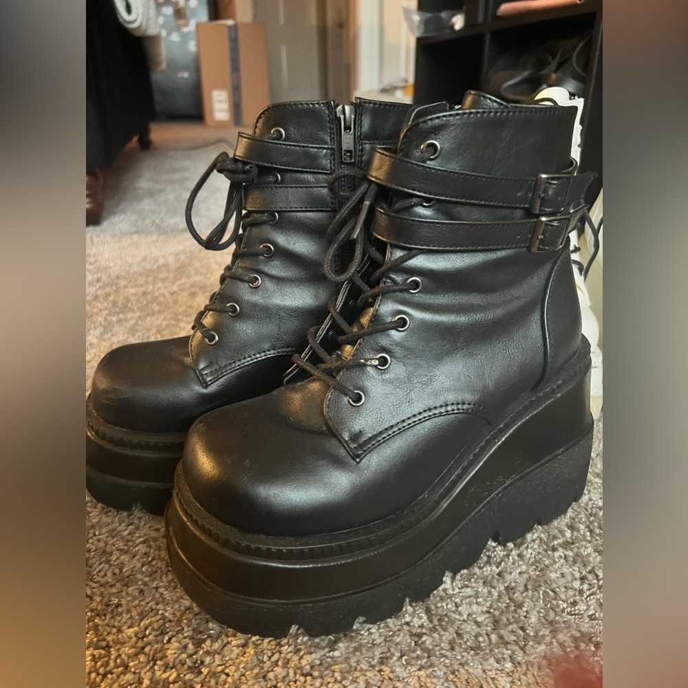 Demonia Technopagan boots size 8